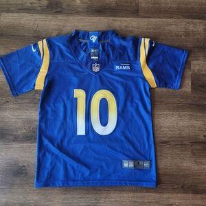 Nike youth Cooper Kupp Los Angeles Rams NFL Jersey in Royal Blue Size Large